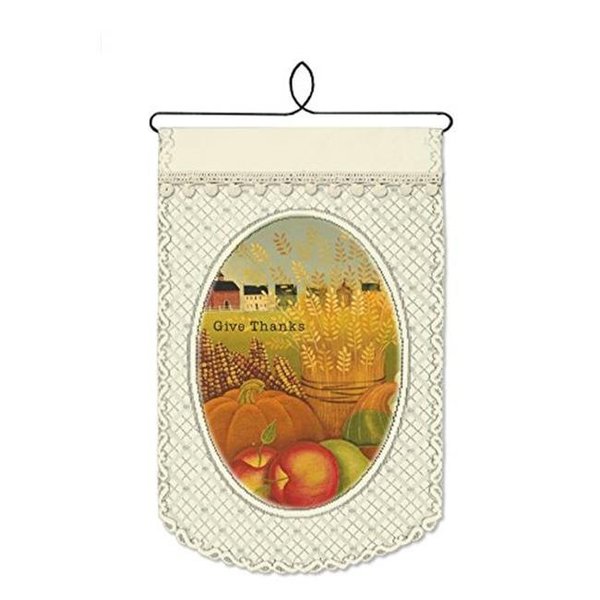 Heritage Lace Heritage Lace WH78C-0823 Table of Plenty Wall Hanging - Cafe WH78C-0823